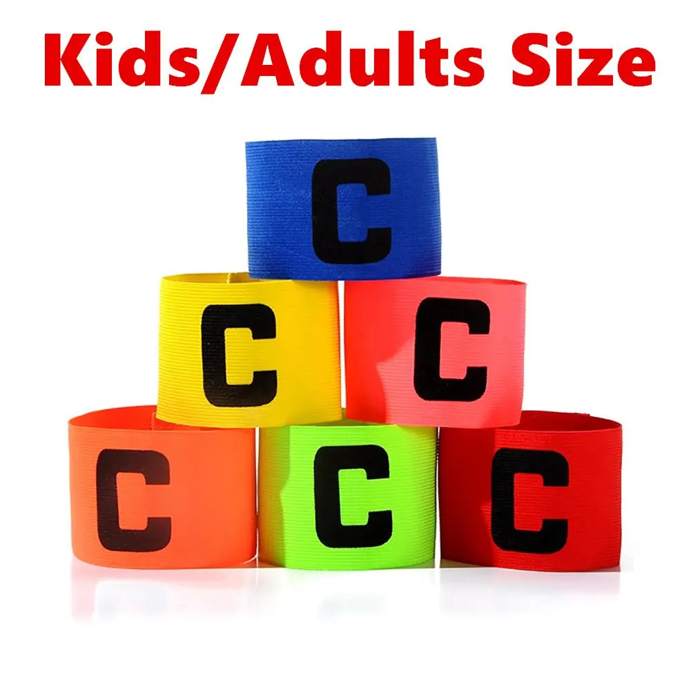 Kids Adults Football Captain Armband Soccer Arm Band Leader Competition Gift Soccer Captain Group Armband Football Training, Football Accessories, Football Equipment, Soccer Gear