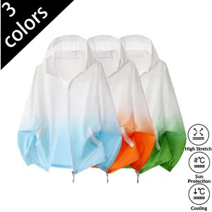 3PCS-2026 Summer Lightweight UPF50+ Sun Protection Coat for Men & Women Quick Dry Breathable UV Jacket Casual Loose Fit Outdoor Hiking Camping Daily Wear Windproof Anti-UV Long Sleeve Trendy