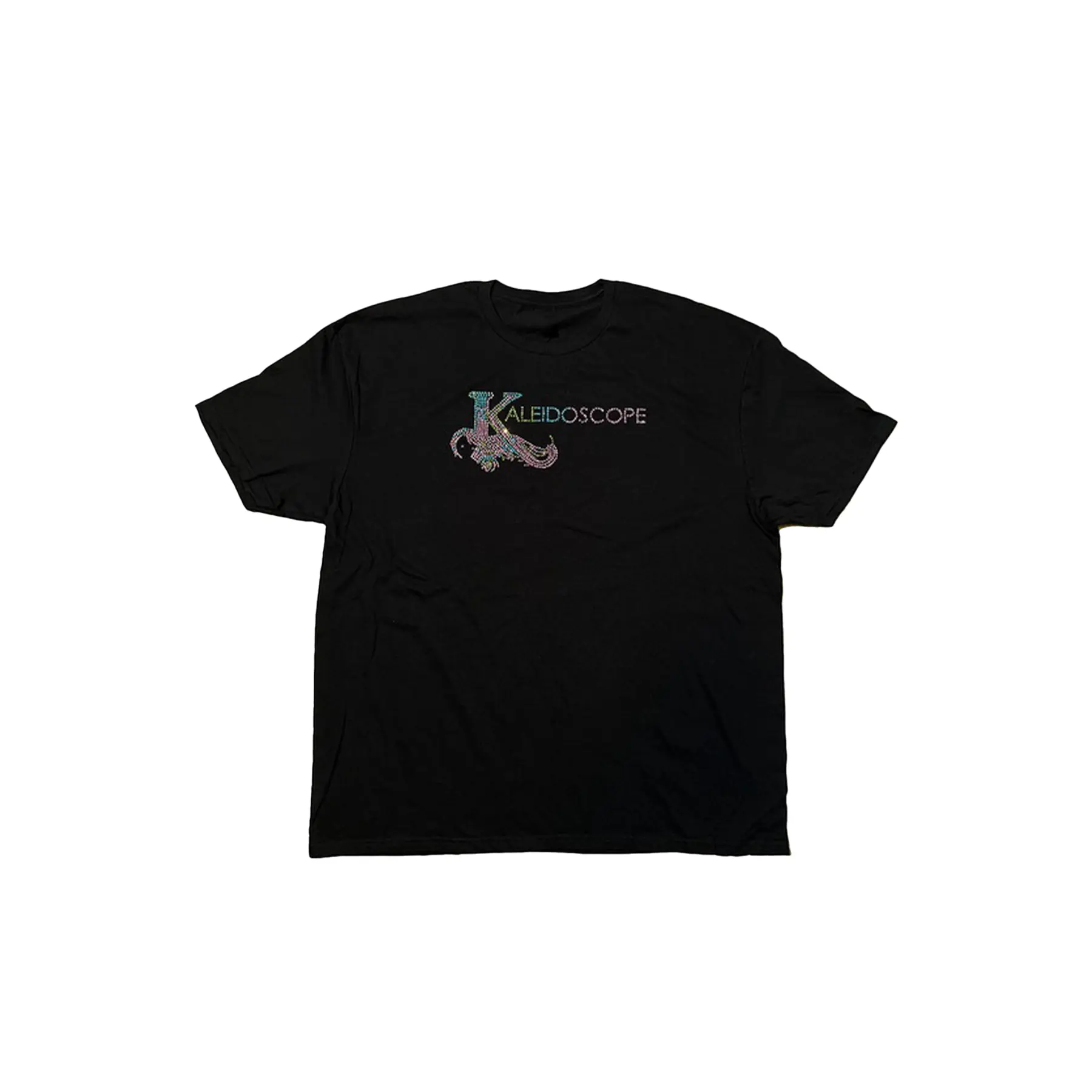 Kaleidoscope Bling Tee - Black