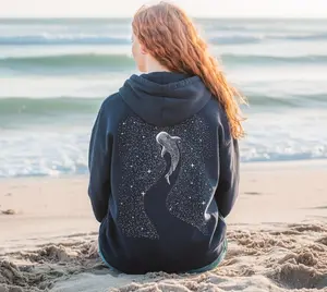 Whale Shark Hoodie For Ocean Lovers Gift For Diving Girl Hooded Coconut Beachy Girl Hoodie Sea Animals Shirt Diving Lover