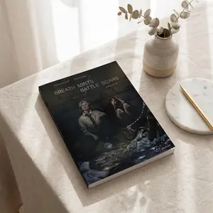 Dramione Fanfiction Collectible Book - Breath Mints/Battle Scars Custom Hand-Bound Special Anniversary Edition