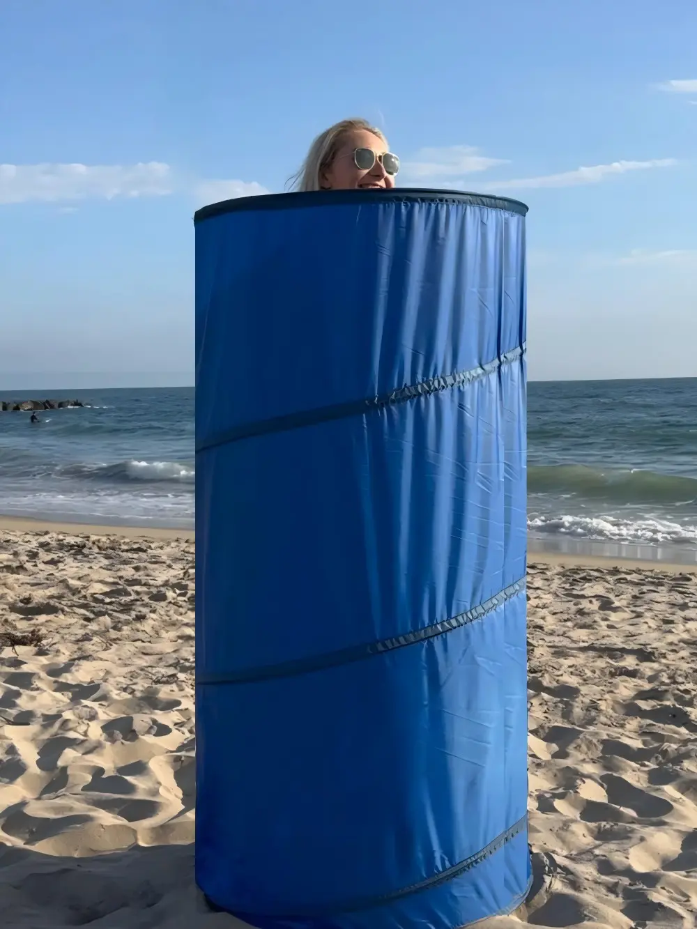 Instant Pop Up Privacy Tent - 1 People Portable & Lightweight Waterproof Shelter, No Poles/Assembly Required, Roomy Changing Space for Camping, Outdoor Uses, Foldable with Carry Bag (Ideal to Get Outside), Roomy Space, Comfortable Changing Space