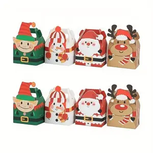 24pcs Christmas Carrying Box, Festive Holiday Gift Container, Themed Gift Box, Perfect for Gifting & Storage, Ideal for Celebrations & Events