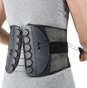 Unisex Lumbar Support Wrap Breathable Waist Back Brace Protector Guard for Posture Corrector Waist Warm
