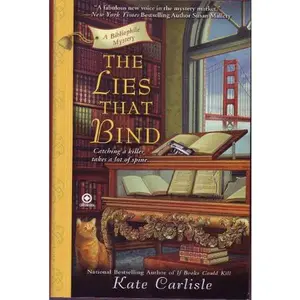 USED-The Lies That Bind by Kate Carlisle (Hardcover)