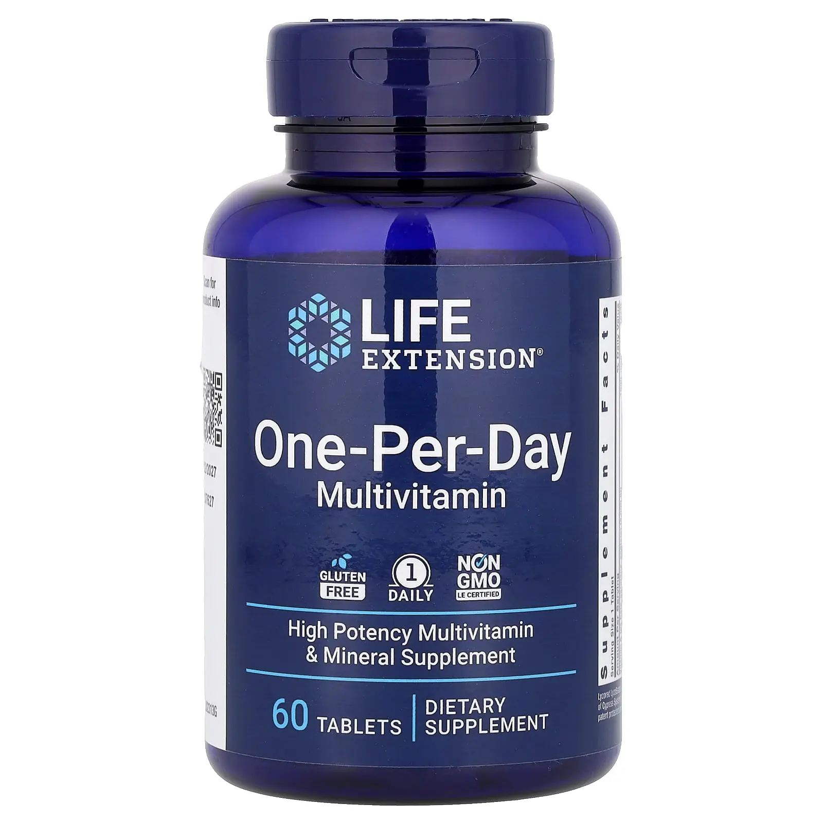 Life Extension One-Per-Day Multivitamin, 60 Tablets