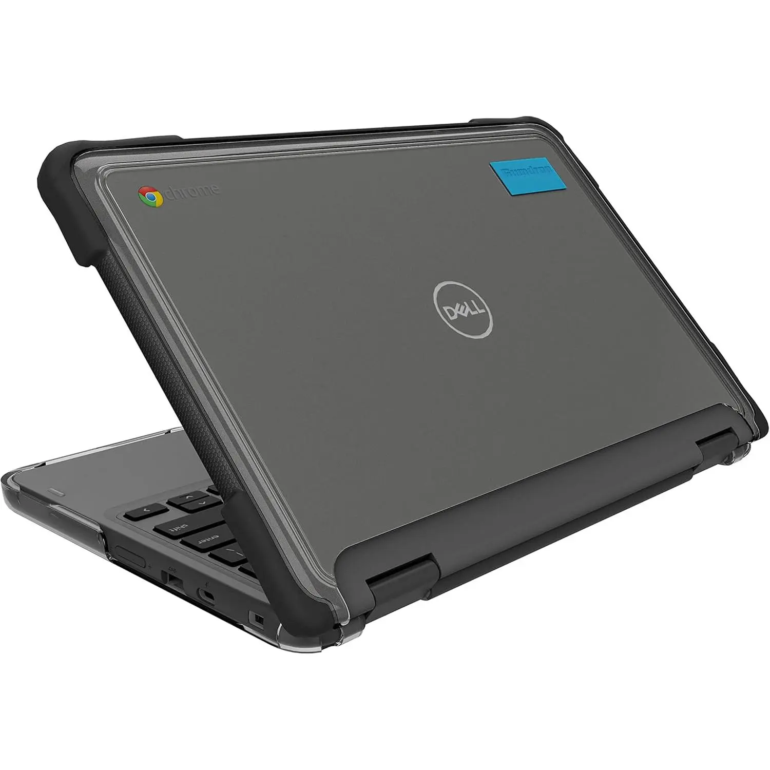 SlimTech Chromebook Case for 11.6 inch  Chromebook 3120 | 3110 | 3100 (2-in-1) Protective Sleek Snap On Hard Shell Laptop Cover for  Students School Work Office - Black