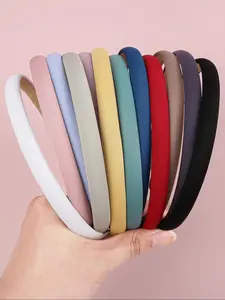 Solid Color Hair Hoop, Casual Versatile Hair Accessories for Women & Girls, Minimalist Headwear Suitable for Thick Hair, Headbands