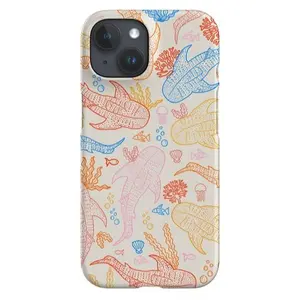 Whale Shark Scatter Coral Reef Limited-Edition Phone Case  Ocean Sea  Phone Case For iPhone 11-17