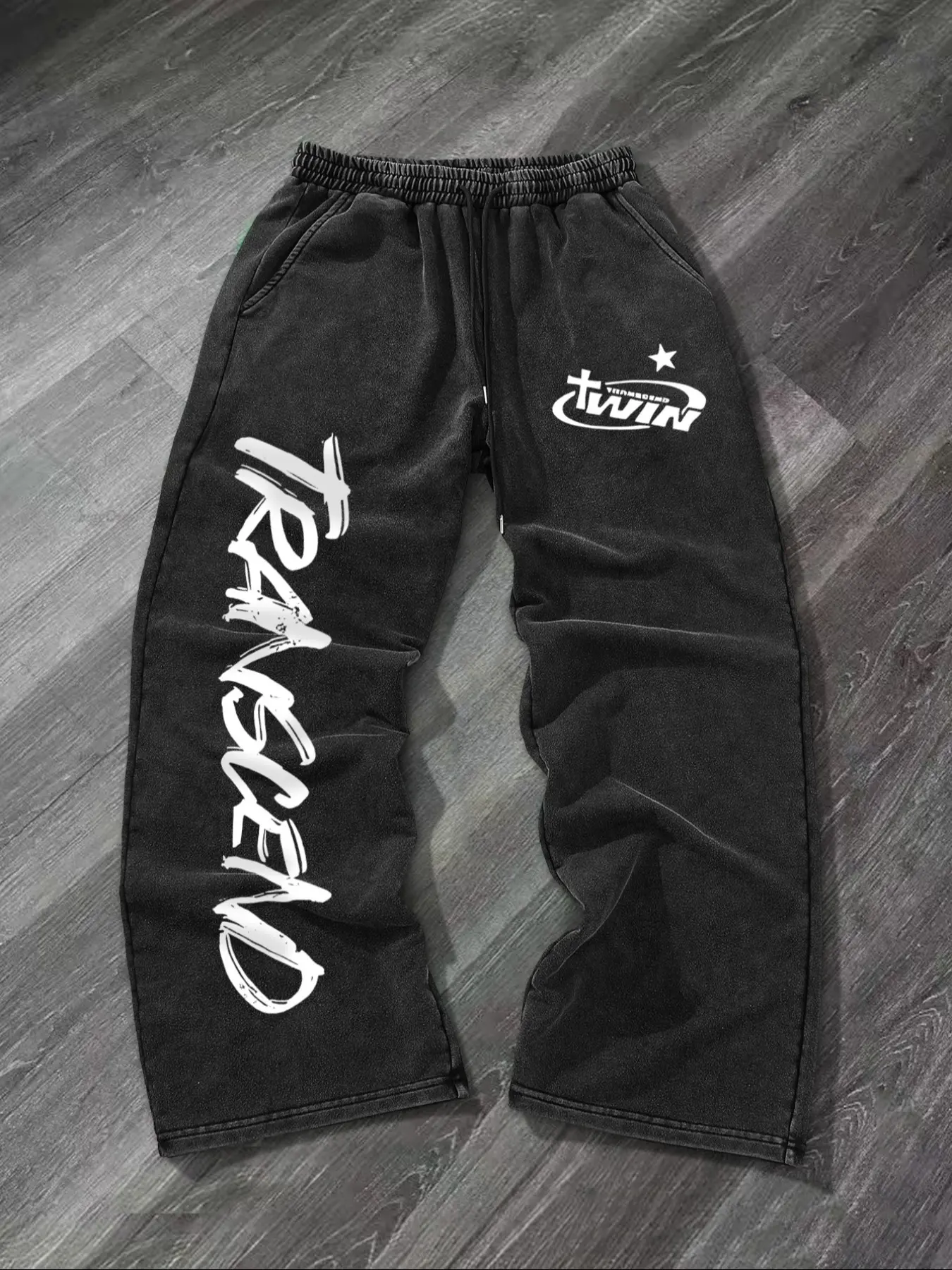 Men's Basic Sport Pants, Fashion Streetwear, Unisex Casual Long Pants, Perfect Gift, Stylish Men's Clothing, Letter Patched Sweatpants