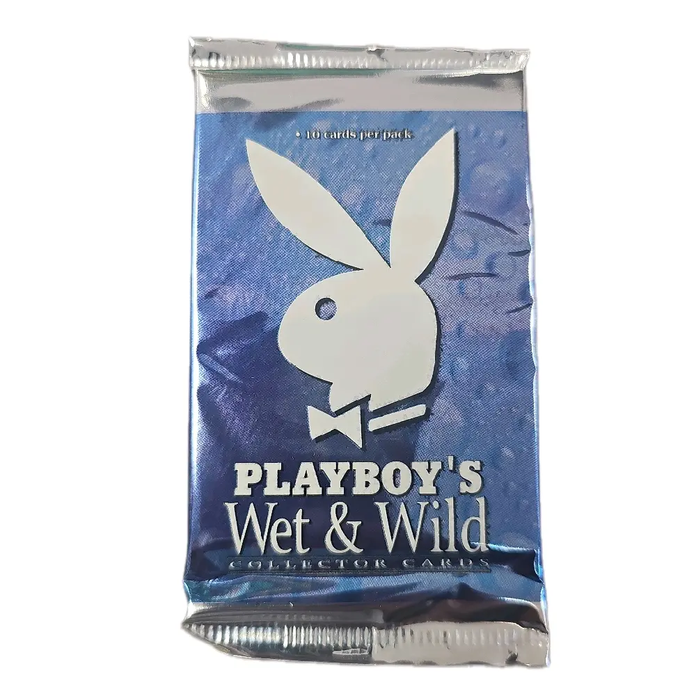 Playboy Wet & Wild Non-Sports Collector Cards Factory-Sealed Trading Card Pack with Autograph Chance