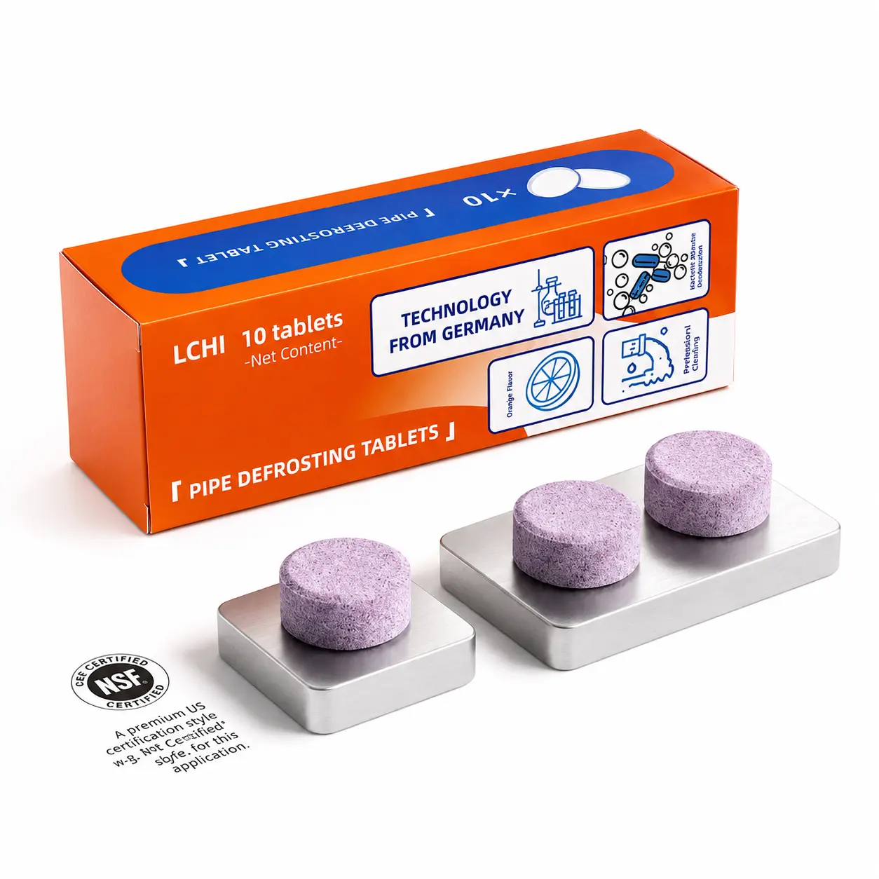 Buy 1 Get 1 Concentrated Laundry Sheets, Softens Hair & Breaks Down Stubborn Clogs — Multi‑Functional Pipe Care Solution for Washing Machines, Sewers & Septic Systems, Toilets, Bathrooms, Eaves, Drains