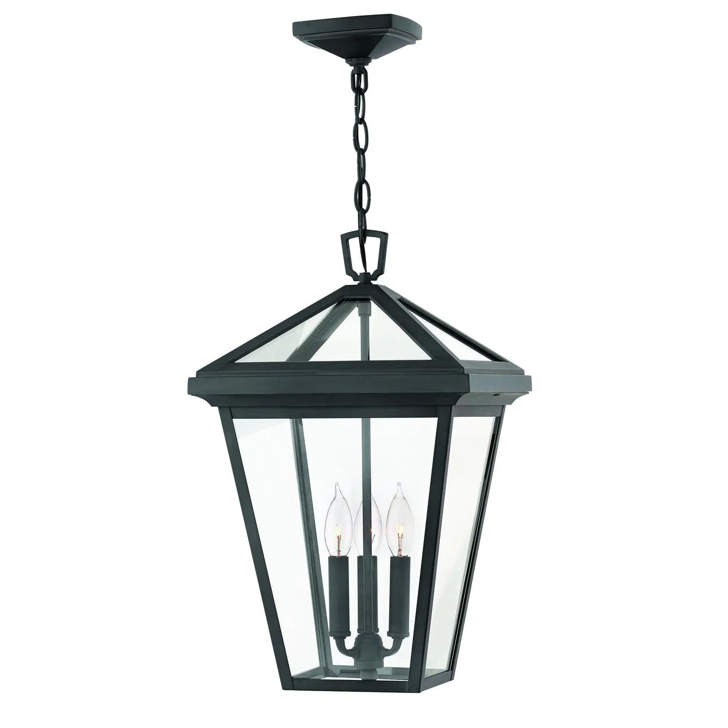 Alford Place LED Hanging Lantern Museum Black