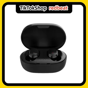 Redbeat A6s Bluetooth Headphones 5.0 Waterproof 1PX4 Lightweight 3g Earbuds Audio Earphones Ready Stock Electronic Headset for Music Halloween Black Friday Gifts