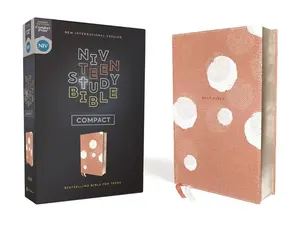 NIV, Teen Study Bible (For Life Issues You Face Every Day), Compact, Leathersoft, Peach, Comfort Print by Lawrence O. Richards||Sue W. Richards||Zondervan [Leatherbound Book]