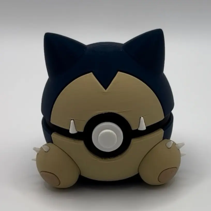 3D printed Snorlax Inspired Display Collectible