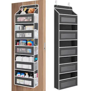 5+5 Over the Door Organizer  Large Capacity Hanging Storage with 5 Main & 5 Side Pockets | Nursery, Bedroom & Bathroom Must Have | Premium Non-Woven Space Saving Hack | Back to School 2026