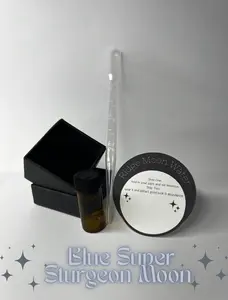 Blue Super Sturgeon Moon Water Refill Jar