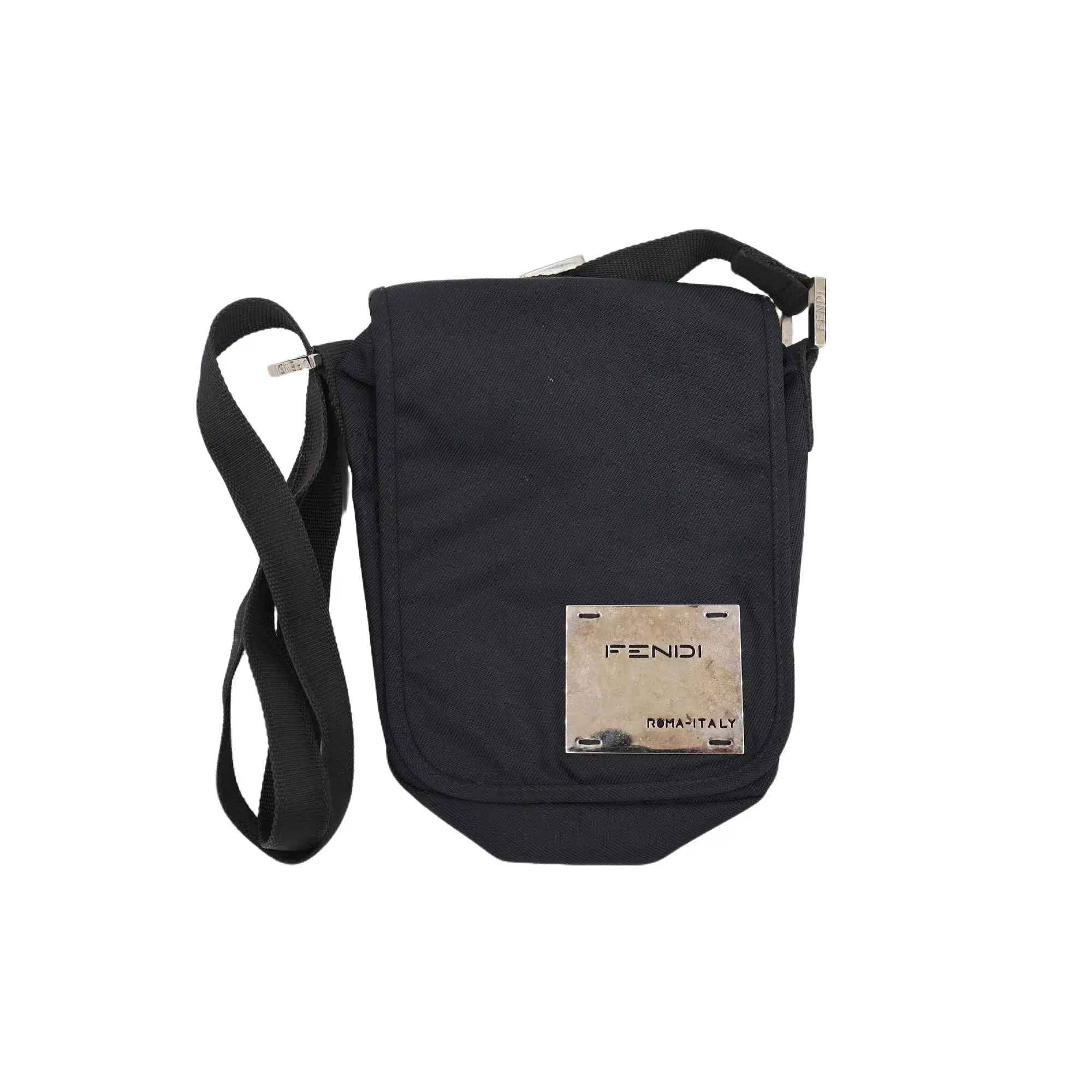 Pre-owned FENDI Nylon Crossbody Bags Crossbody Bag (LSC8)
