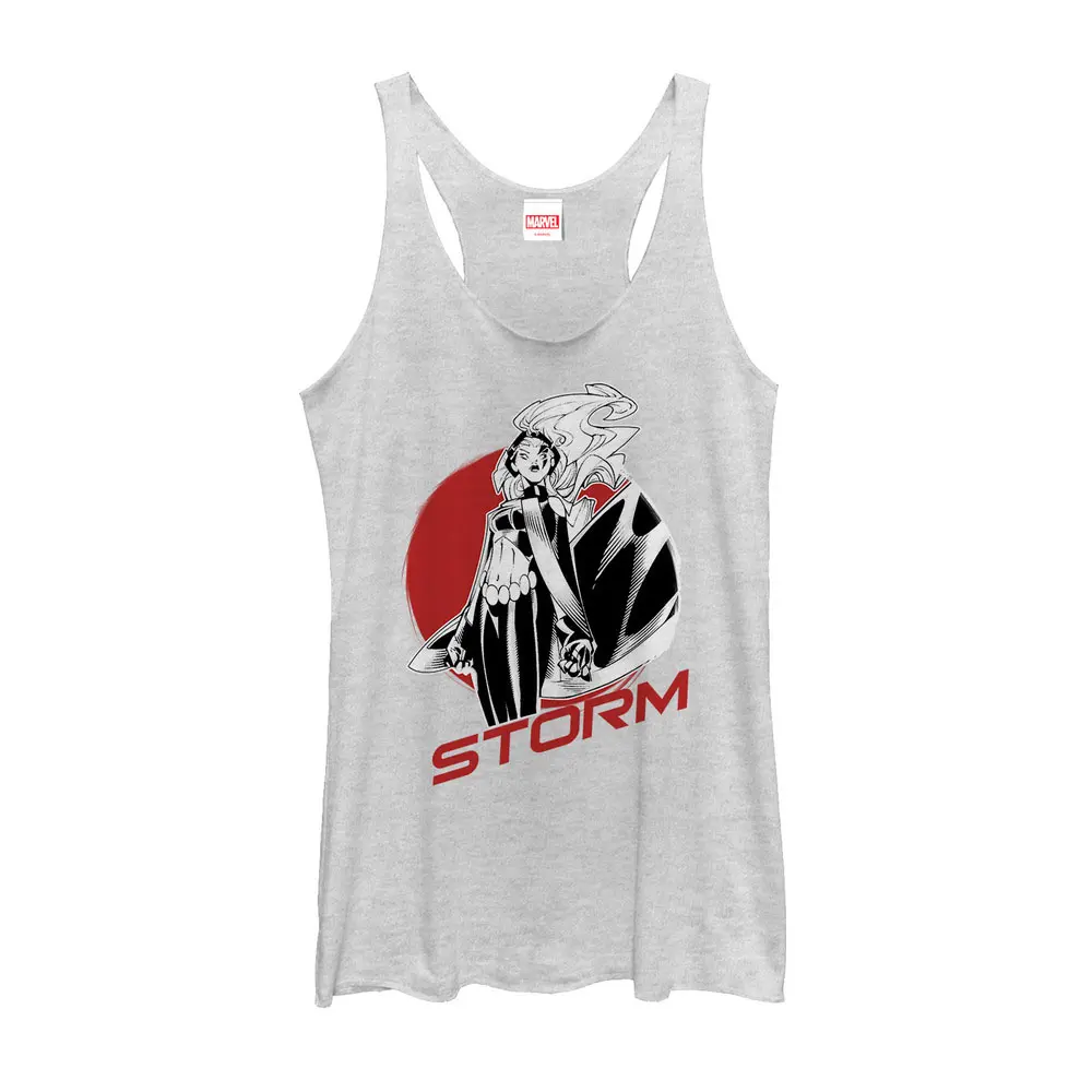 Women's Marvel X-Men Storm Badge Racerback Tank Top