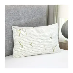 Bodipedic Memory Foam Cluster Bed Pillow with Rayon Cover