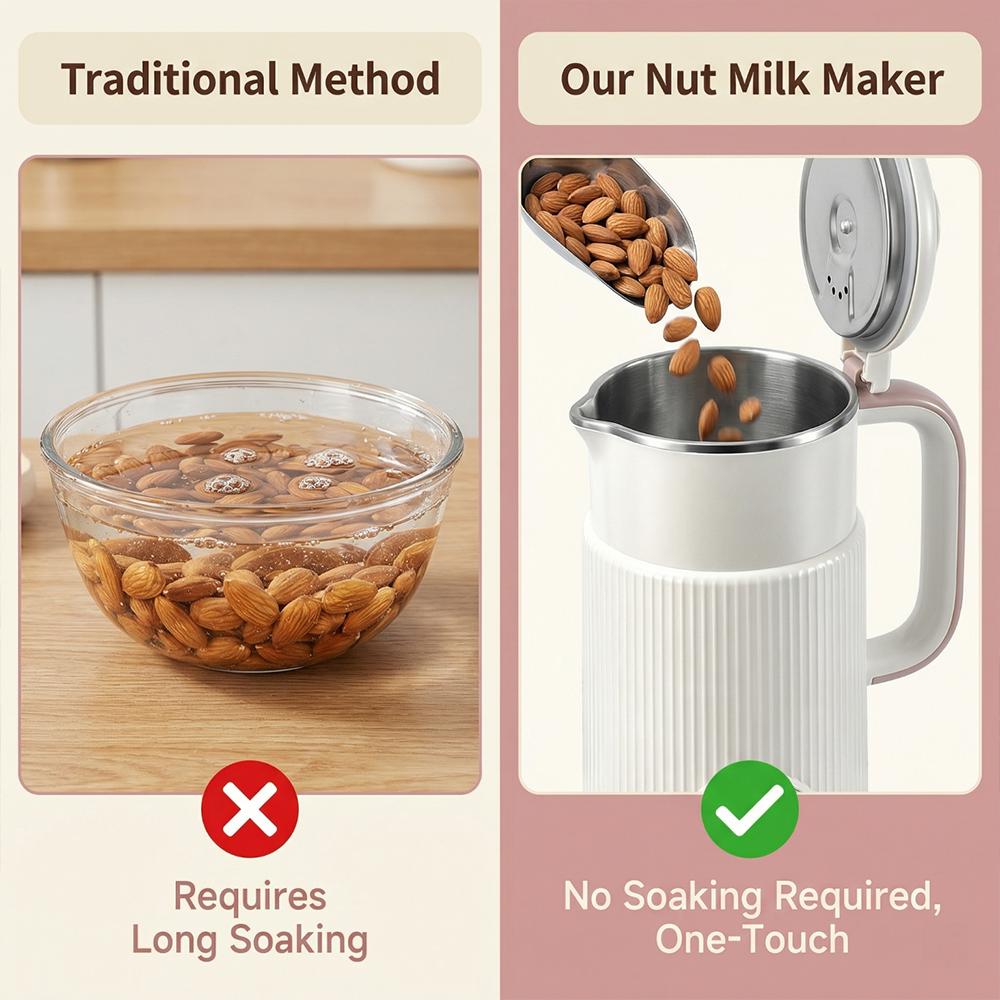 Multifunctional Juicer Blender - High Speed Stainless Steel Household Juicer Machine, Automatic Nut Milk Oat Soybean Maker with Timer & Keep-Warm, White Home Kitchen Appliance, Valentine’s Day Gift, High Speed Blender, Household Blender fathersdaygiftidea Multifunctional Juicer Blender - High Speed Stainless Steel Household Juicer Machine, Automatic Nut Milk Oat Soybean Maker with Timer & Keep-Warm, White Home Kitchen Appliance, Valentine’s Day Gift, High Speed Blender, Household Blender fathersdaygiftidea