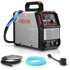 VEVOR Plasma Cutter, 50A Non - Touch Pilot Arc Plasma Cutting Machine, 110V/220V Dual Voltage Digital Display IGBT Inverter - with 2T/4T Function Adjustable PA/PT Time for Home Repairs, WorkshopsVEVOR Super Brand Day