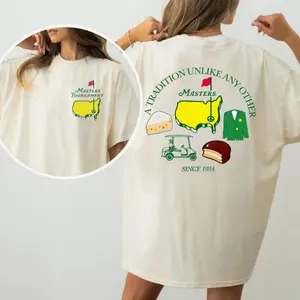 [SALE OFF 50%] Comfor Colors Masters Golf Tradition Shirt For Men For Women, Heritage Golf Graphic Top Since 1934, Premium Breathable Fabric Oversized Unisex Apparel, Menswear Graphic Tee J7L