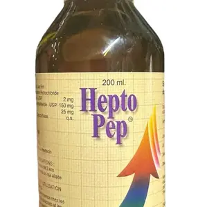 Hepto Pep Supplement Vitamin 200 mL - Natural Support Formula for Health