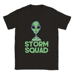 Storm Squad - ET - Alien - UFO - Area 51 Unisex Crewneck T-shirt