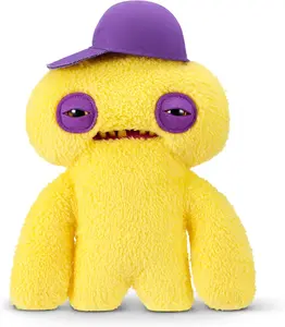 Fuggler Fugg Life 9-Inch Plush Toy (Squidge) by ZURU – Funny Ugly Monster Stuffed Animal with Human-Like Teeth, Quirky Collectible Plush for Kids, Tweens, Teens, Adults & Weird Toy Lovers