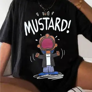 MUSTARD Meme Unisex Vintage Shirt, Gift For Woman and Man Unisex T-Shirt Cotton