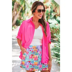 Postmarked in Paradise Skort