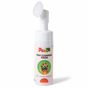 PawZ Foaming Dog Paw Cleanser for Deep Cleaning and Moisturizing dog paw