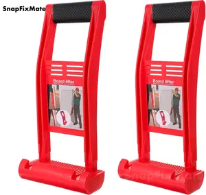 Snapfixmate 2 Pcs Drywall Carrier, Lift and Carry Panel Mover, ABS Plastic Panel Carrier Tool, Drywall Carrying Handle with 176lbs Load Bearing, Fit to Plywood, Glass Board, Plasterboard, TikTokShopBlackFriday