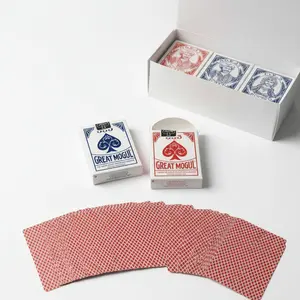 Great Mogul – Bee Diamond Back Brick (12 Decks, Red & Blue)