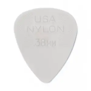 Dunlop Nylon Standard Guitar Pick | .38mm | 12 Pack