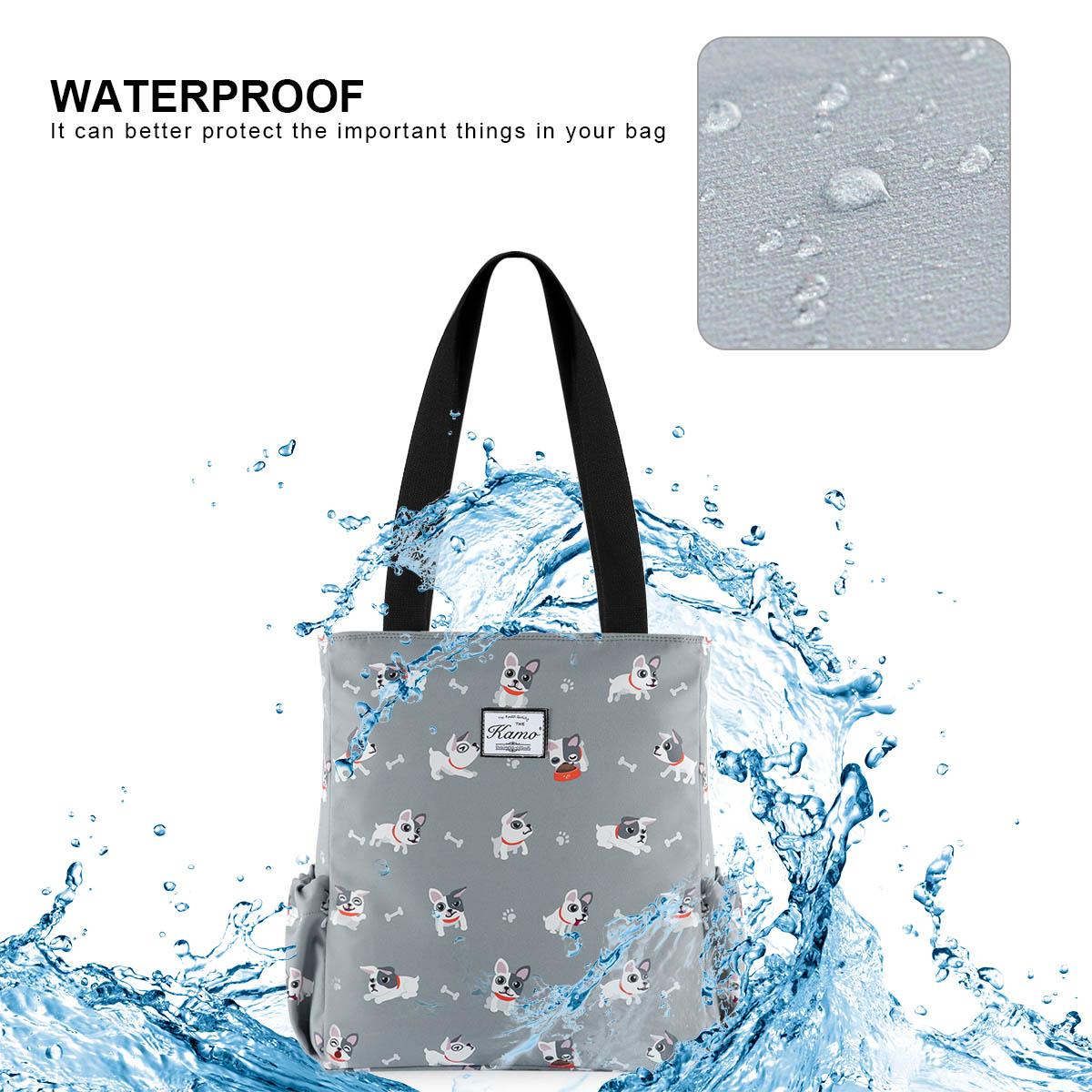 Tote Bag Waterproof Lightweight Handbags Travel Shoulder Bag for Hiking Yoga Gym Swimming Travel Beach Splash Proof Polyester Material High Capacity Stylish Design
