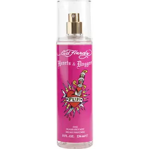 Ed Hardy Hearts & Daggers By Christian Audigier Body Mist For Women