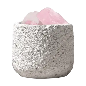 SONG CHAO "Cold Mountain" Series Aroma Diffuser Stone Set - Luxury Home Fragrance, Giftable Decor, Includes Diffuser Vessel, Crystal Stones, "Flower Walk" Essential Oil