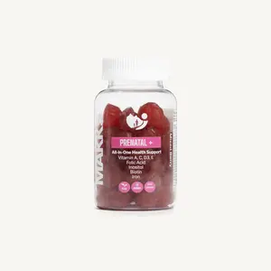 MAKKS Prenatal+ Gummies – DHA, Folate & Essential Nutrients for Mom & Baby (60 Count)