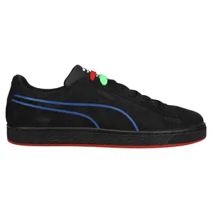 PUMA Mens Suede Hypnotic Lace Up Sneakers Shoes Casual - Black