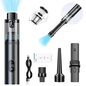 Handheld Cordless Car Vacuum Cleaner, 14000Pa High Power Brushless Motor Mini Portable Cordless Vacuum Cleaner, Type-C Quick Charge, Keyboard Portable Vacuum Cleaner, For Car Home
