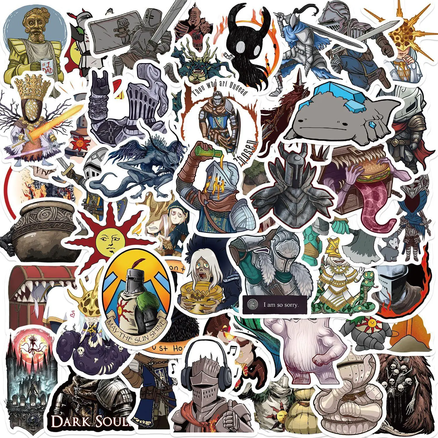 Anime Characters Sticker, Anime Design, 50/1000pcs Cartoon Game Character Pattern Sticker, Waterproof Self Adhesive Decor Paper for Gift, Ornaments, Stickers Adults, Adhesive Decals, Fun Stickers