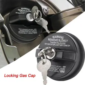 Locking Gas Cap Universal Fit for Ford Chevrolet Toyota Honda Nissan Jeep Vehicle Security Fuel Cap Car Accessories