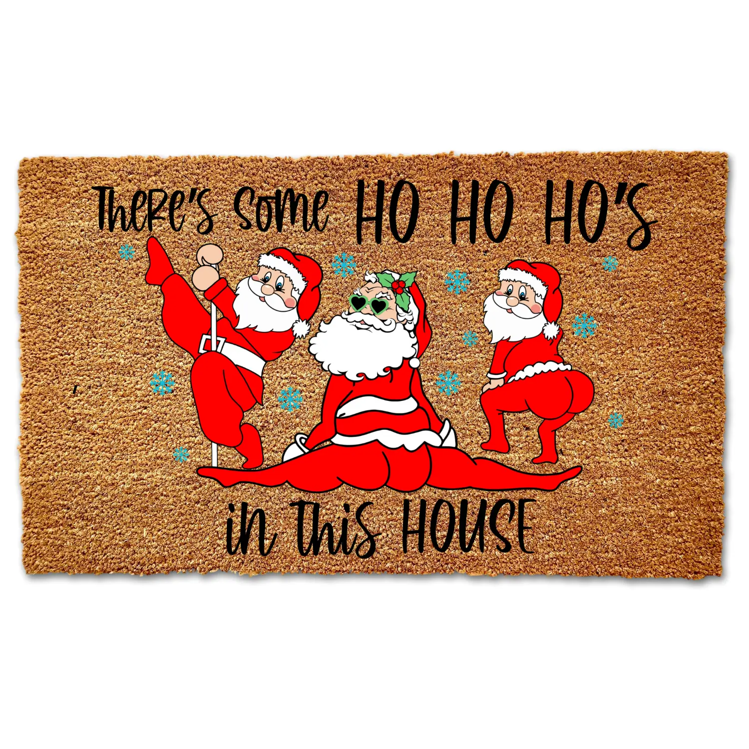Funny Christmas Doormat, Christmas Welcome Mat, Funny Door Mat, Christmas Front Door Mat, Doormat Funny Holiday Doormat, Xmas Doormat, Rugs
