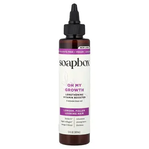 Soapbox Oh My Growth, Lengthening Vitamin Booster, 5 fl oz (147 ml)