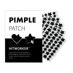 200pcs Cute Star Acne Patches, Pimple Patches, Conceal Facial Blemishes, Blemish Relief Care, Gentle Skin Care, Treats Facial Acne, Ideal Gift for Friends and Family