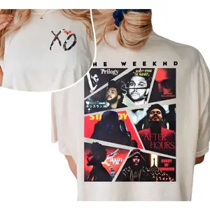 The WKND 2 Slide Sweatshirt Showcasing Stylish Music-Inspired Artwork for Fans