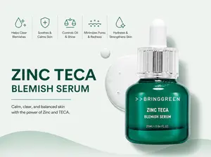 BRING GREEN - Zinc Teca Serum with Niacinamide | Soothing Face Serum for Sensitive Skin, Pore Minimizing & Hydrating | Korean Skincare for Breakouts & Uneven Texture